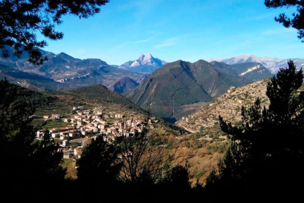 Cal Cinto - Apartamento Rustico Y Renovado 7P Guardiola de Berga Bagian luar foto